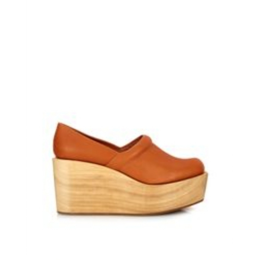 Rachel Comey Almer Leather Wedge Shoes